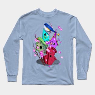 Birdhouses Long Sleeve T-Shirt